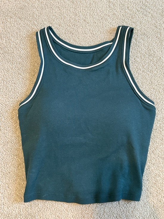 Uniqlo Tops - Uniqlo Green Tank Top